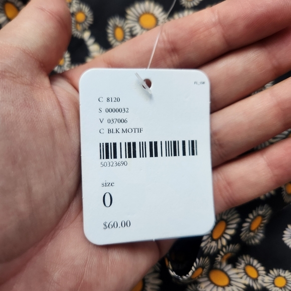 NWT Free People Phoebe Daisy Mini Skirt 0 - Picture 9 of 15